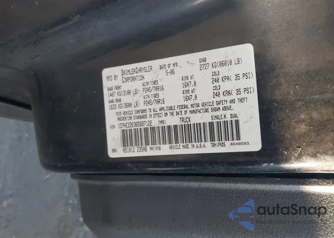 2006 Dodge Dakota St z USA, uszkodzony, nr VIN 1D7HE22K36S687122